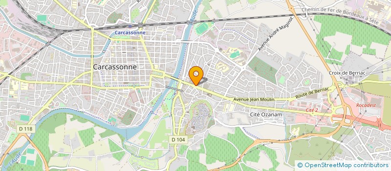 localisation de l'entreprise SARL MODINO à CARCASSONNE