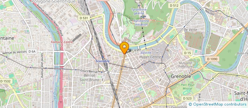 localisation de l'entreprise SARL MOKNINE  GRENOBLE