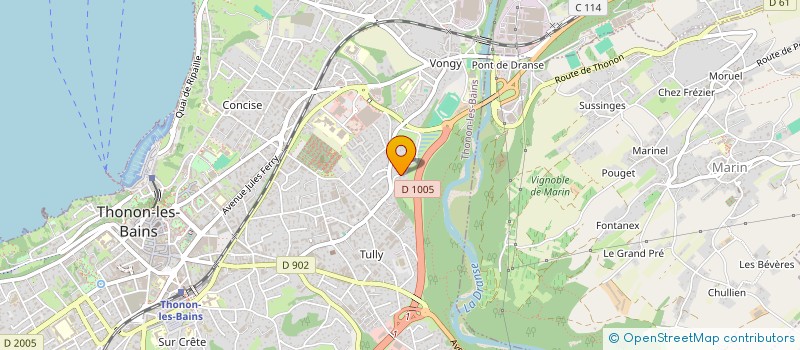 localisation de l'entreprise SARL MOKRANI à THONON-LES-BAINS