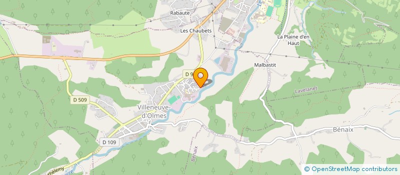 localisation de l'entreprise SARL MOKRANI FRERES à VILLENEUVE D'OLMES
