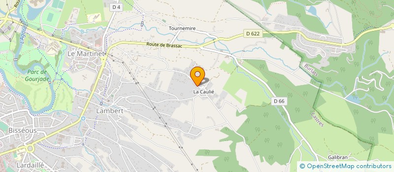 localisation de l'entreprise SARL MOLINIER JEAN-LUC à CASTRES