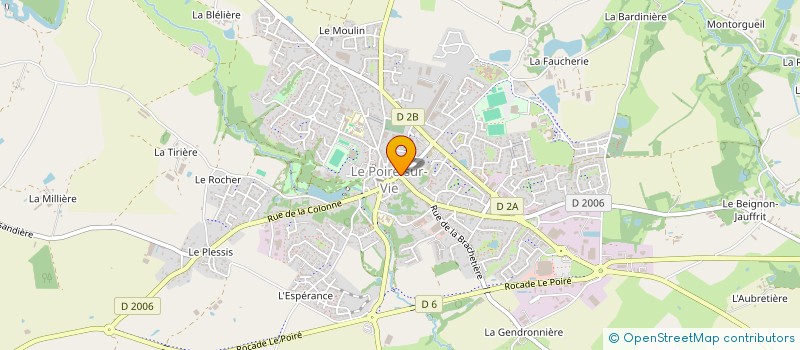 localisation de l'entreprise SARL MOLLE PHILIPPE à LE POIRE-SUR-VIE