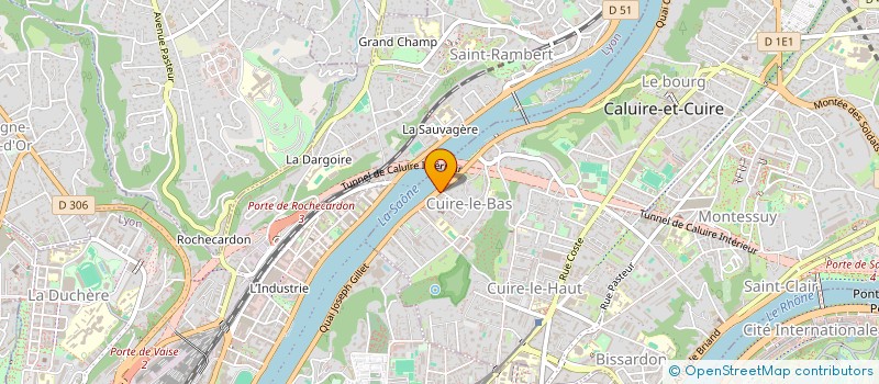 localisation de l'entreprise SARL MON BAZAR VERT  CALUIRE-ET-CUIRE