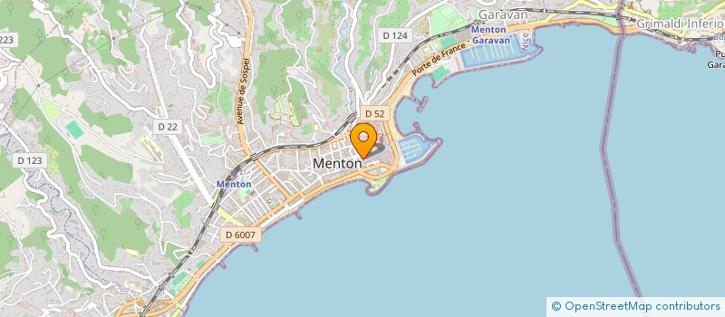localisation de l'entreprise SARL MONDET ET FILS à MENTON