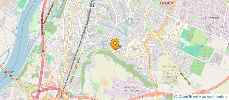 localisation de l'entreprise SARL MONDIAL AUTO à VALENCE