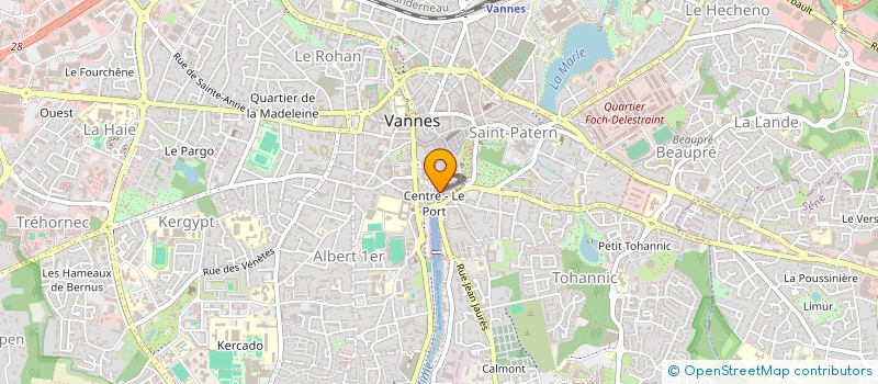 localisation de l'entreprise SARL MONDIAL CONCEPT à VANNES