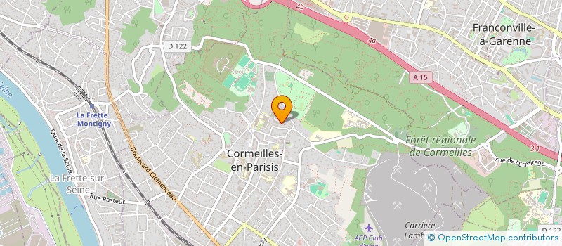 localisation de l'entreprise SARL MONDIAL JEUX à CORMEILLES-EN-PARISIS
