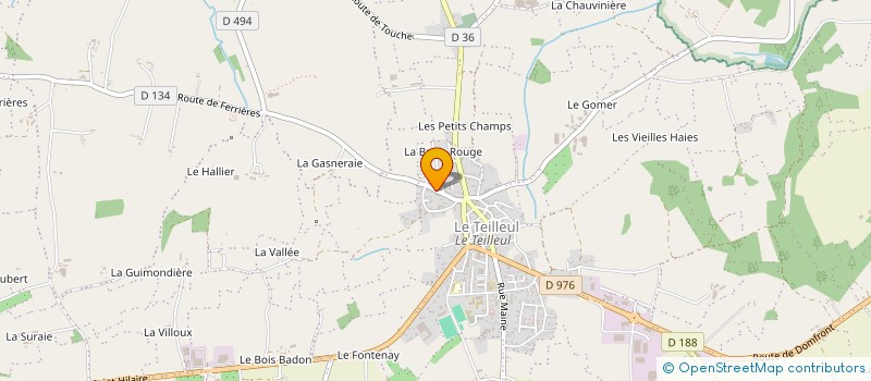 localisation de l'entreprise SARL MONGODIN à LE TEILLEUL