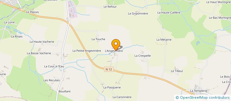 localisation de l'entreprise SARL MONGODIN  LA CHAPELLE FLEURIGNE