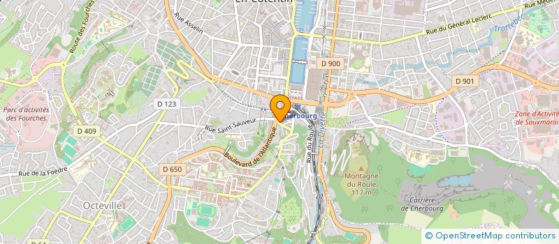 localisation de l'entreprise SARL MONIE  CHERBOURG-EN-COTENTIN