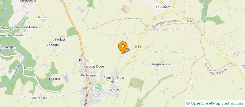 localisation de l'entreprise SARL MONJARET à PLOEZAL
