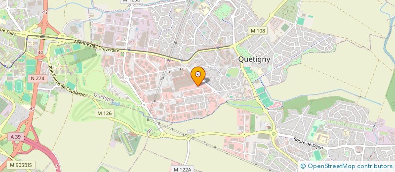localisation de l'entreprise SARL MONNIAUX à QUETIGNY