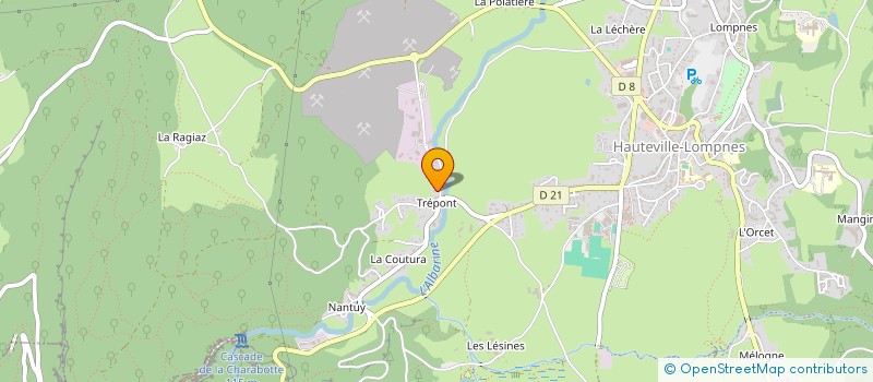 localisation de l'entreprise SARL MONNIER à PLATEAU D'HAUTEVILLE