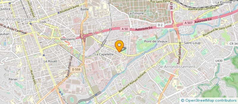 localisation de l'entreprise SARL MONROE MUSIC  MARSEILLE