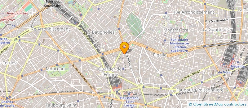 localisation de l'entreprise SARL MONSEIGNEUR  PARIS