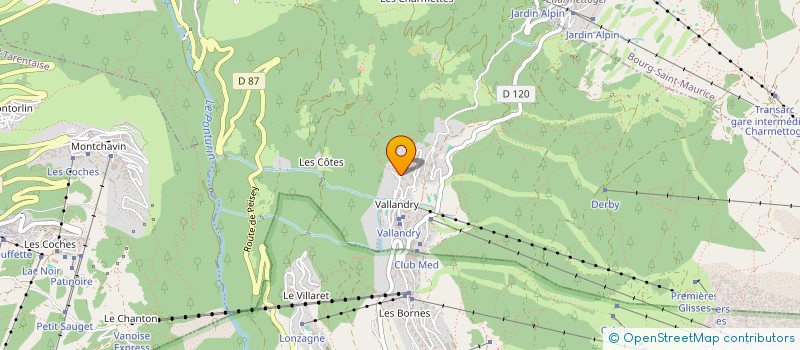 localisation de l'entreprise SARL MONT BLANC  LANDRY