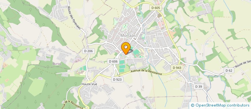 localisation de l'entreprise SARL MONTAUBAN  MORLAAS