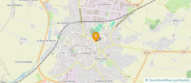 localisation de l'entreprise SARL MONTAUDOIN à LOUDUN