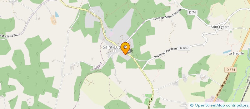 localisation de l'entreprise SARL MONTAUZIER ET FILS à BORS (CANTON DE TUDE-LAVALETTE)
