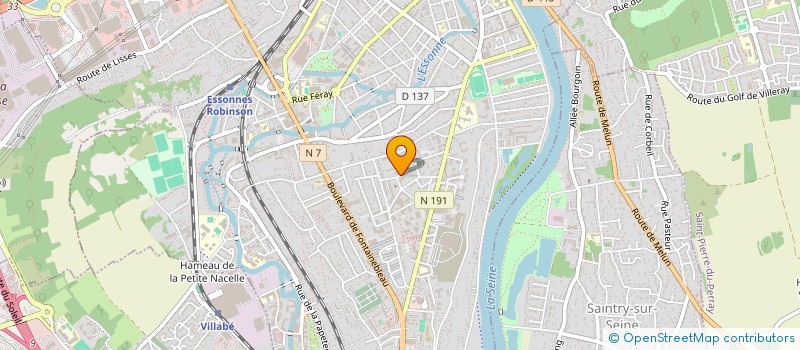 localisation de l'entreprise SARL MONTCONSEIL VIANDES à CORBEIL-ESSONNES