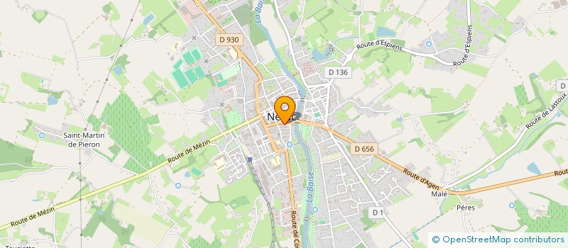 localisation de l'entreprise SARL MONTEIL  NERAC