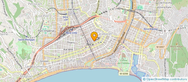 localisation de l'entreprise SARL MONTEIRO ANTONIO à NICE