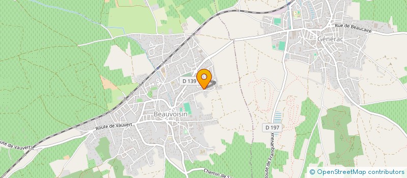 localisation de l'entreprise SARL MONTERO  BEAUVOISIN