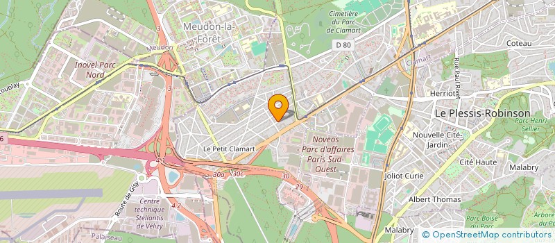 localisation de l'entreprise SARL MONTEX à CLAMART