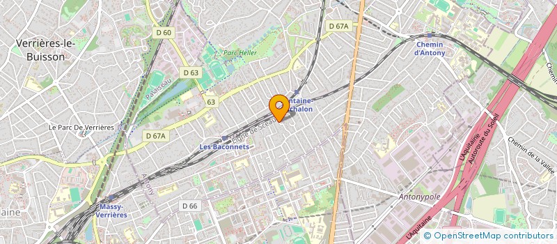 localisation de l'entreprise SARL MONTFORT à ANTONY