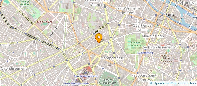 localisation de l'entreprise SARL MONTFORT  PARIS