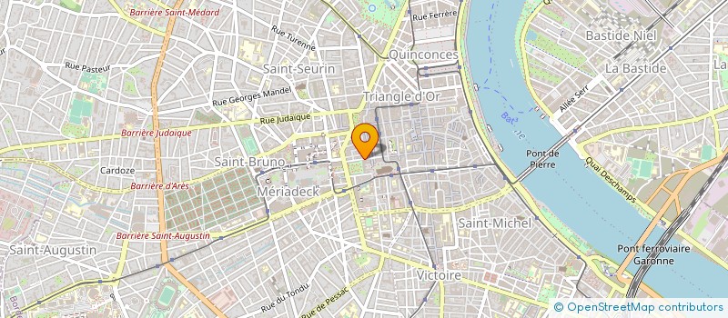 localisation de l'entreprise SARL MONTGAILLARD à BORDEAUX