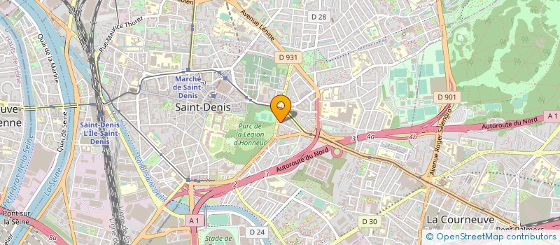 localisation de l'entreprise SARL MONTJOYE PRESSE à SAINT-DENIS