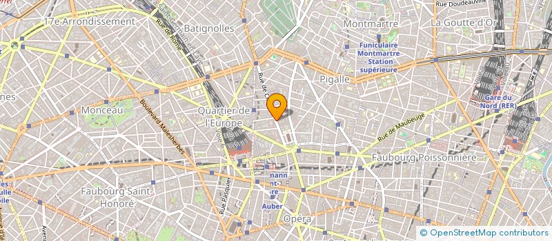 localisation de l'entreprise SARL MONTORIOL  PARIS