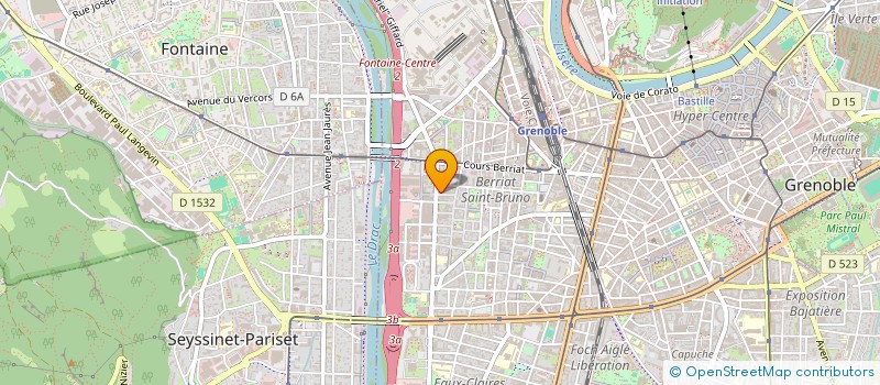 localisation de l'entreprise SARL MONTOY JULOR  GRENOBLE