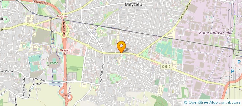 localisation de l'entreprise SARL MONTOYA à MEYZIEU