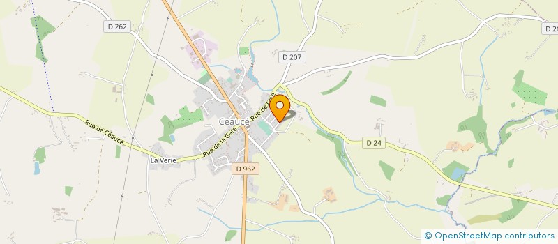 localisation de l'entreprise SARL MONTS-LOUP à CEAUCE
