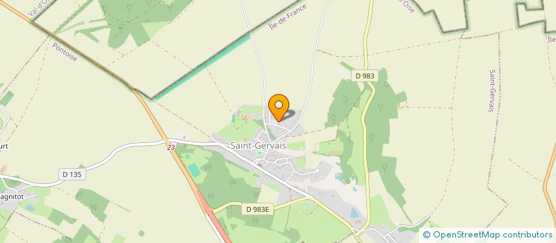localisation de l'entreprise SARL MONTSENY  SAINT-GERVAIS