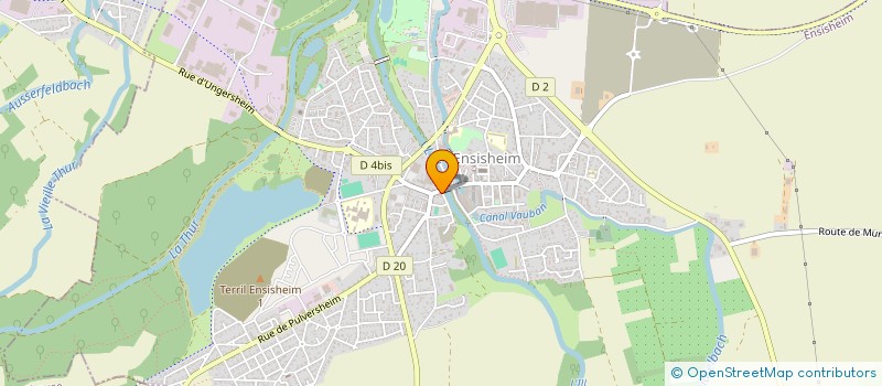 localisation de l'entreprise SARL MOONLIGHT  ENSISHEIM