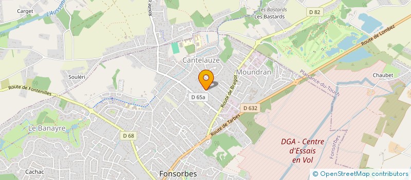 localisation de l'entreprise SARL MORA  FONSORBES