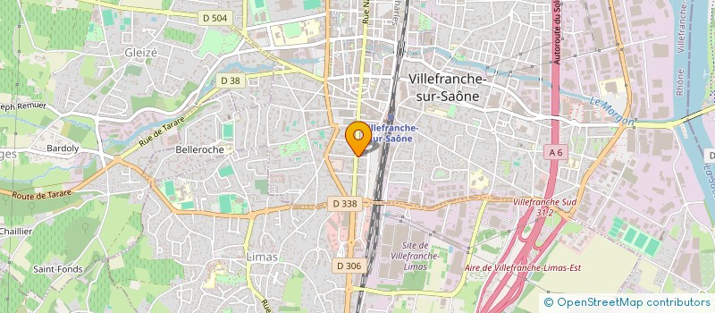 localisation de l'entreprise SARL MORAIS ET PEREIRA à VILLEFRANCHE-SUR-SAONE