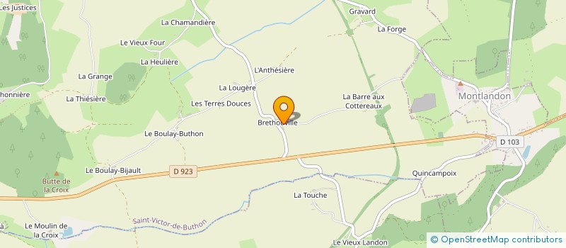 localisation de l'entreprise SARL MORAS AFFICHAGE à SAINT-VICTOR-DE-BUTHON