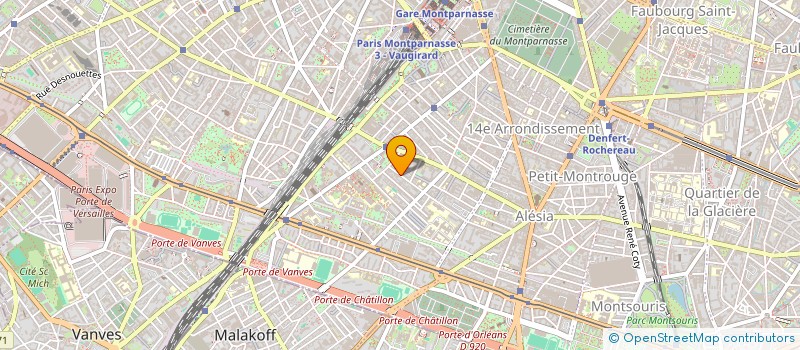 localisation de l'entreprise SARL MORDAL  PARIS