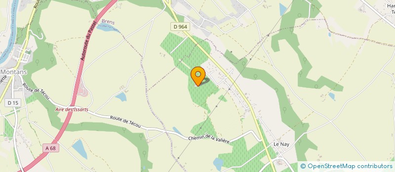 localisation de l'entreprise SARL MORE & FILS à TECOU