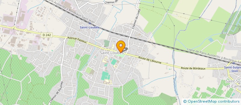 localisation de l'entreprise SARL MOREAU CDO  SAINT-LOUBES