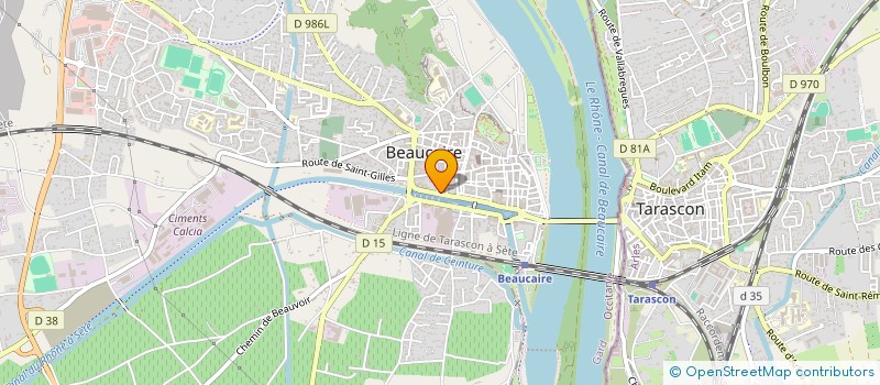 localisation de l'entreprise SARL MOREBIS à BEAUCAIRE