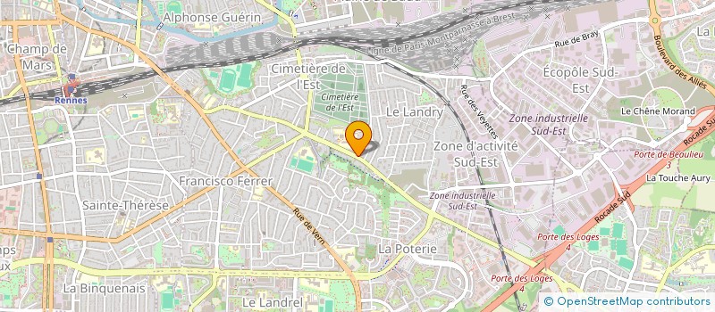 localisation de l'entreprise SARL MOREL à RENNES