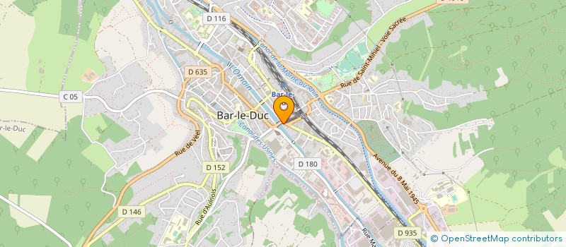 localisation de l'entreprise SARL MOREL PERE ET FILS à BAR-LE-DUC