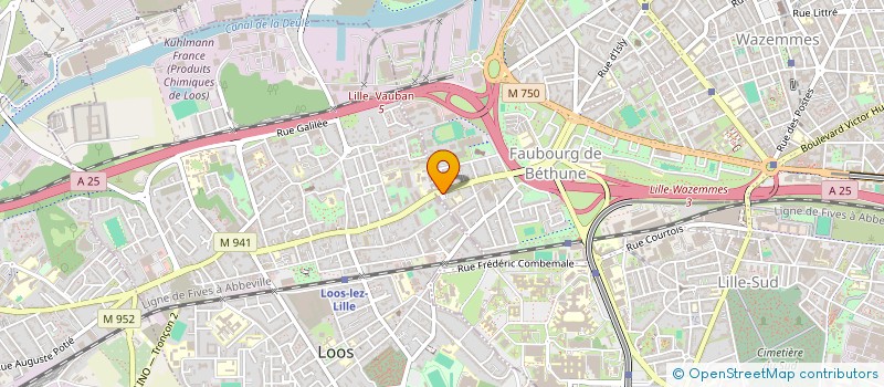 localisation de l'entreprise SARL MORELE à LILLE