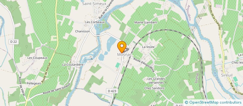 localisation de l'entreprise SARL MORELLET à BONNEUIL