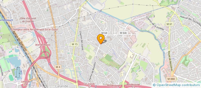 localisation de l'entreprise SARL MORELLO ET FILS  LAUNAGUET